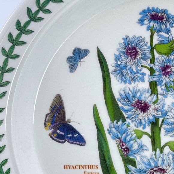 portmeirion botanic garden collection salad plate "orientalis hyacinth" pattern - Picture 2 of 8